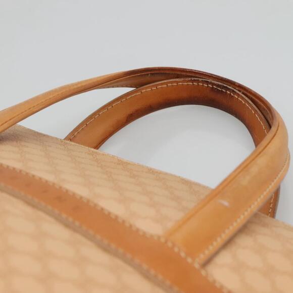 CELINE Macadam Canvas Hand Bag Pvc 2ay Beige Gold - Picture 8 of 13